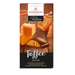 Toffee slaný karamel, mléčná čokoláda, 100g